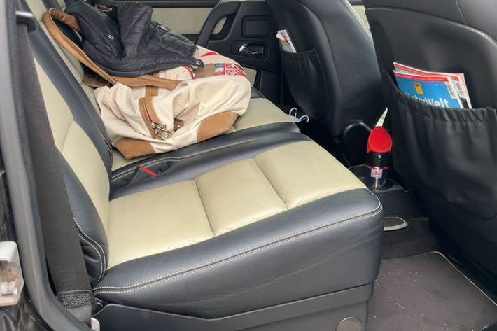 Sort Mercedes G55 fra 2007