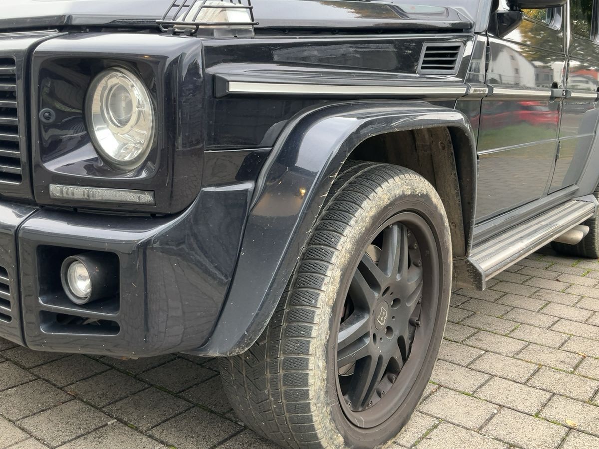 Sort Mercedes G55 fra 2007