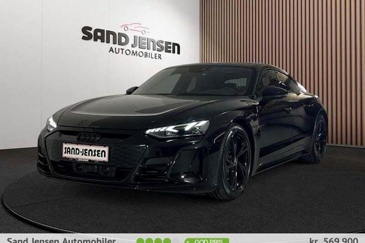 Sort Audi e-tron GT fra 2022