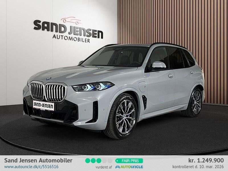 Grå BMW X5 fra 2025