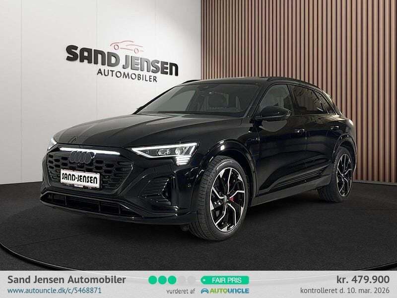 Sort Audi Q8 e-tron fra 2023