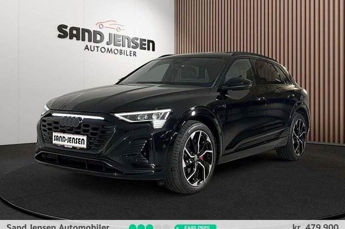 Sort Audi Q8 e-tron fra 2023