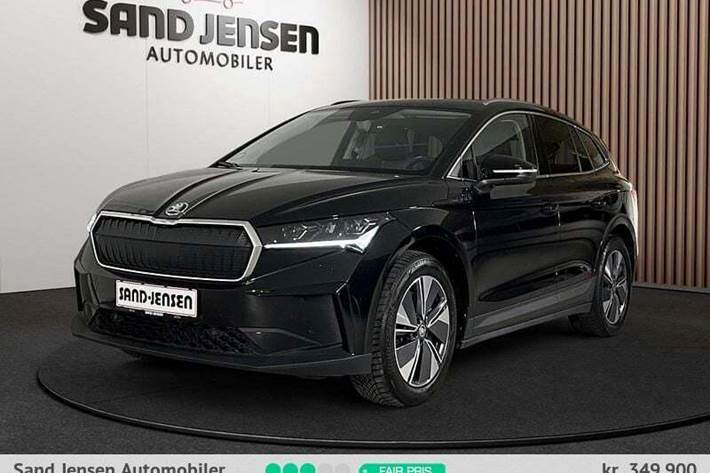 Sort Skoda Enyaq fra 2025