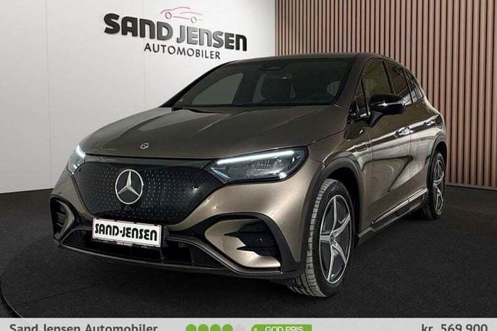 Brun Mercedes EQE350 SUV fra 2024