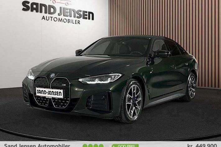 Grøn BMW i4 fra 2024