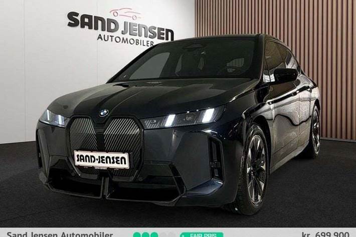 Sort BMW iX fra 2026
