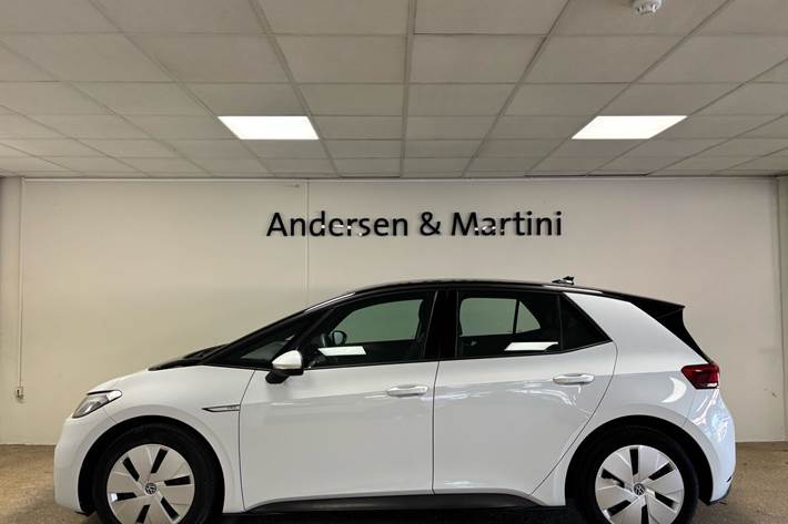 Hvid VW ID.3 fra 2021