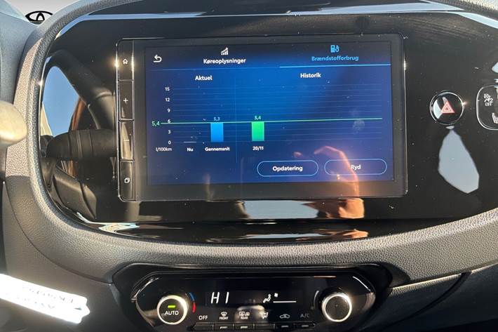 Hvid Toyota Aygo X fra 2025