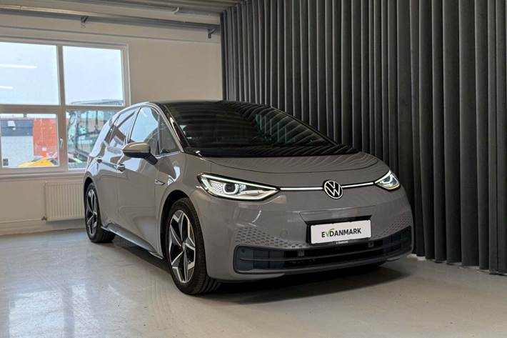 Grå VW ID.3 fra 2021