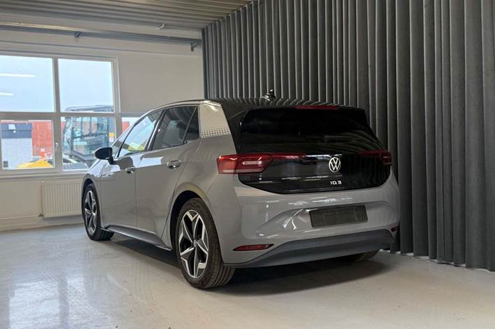 Grå VW ID.3 fra 2021
