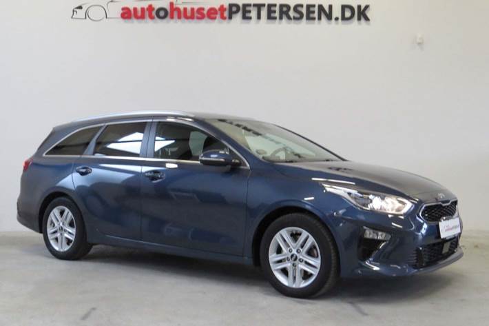 Blå Hyundai i30 fra 2018