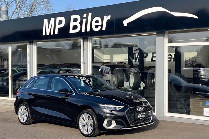 Sort Audi A3 fra 2021