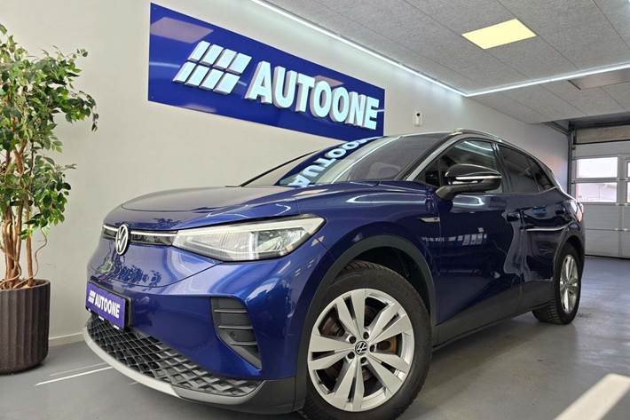 Blå VW ID.4 fra 2021