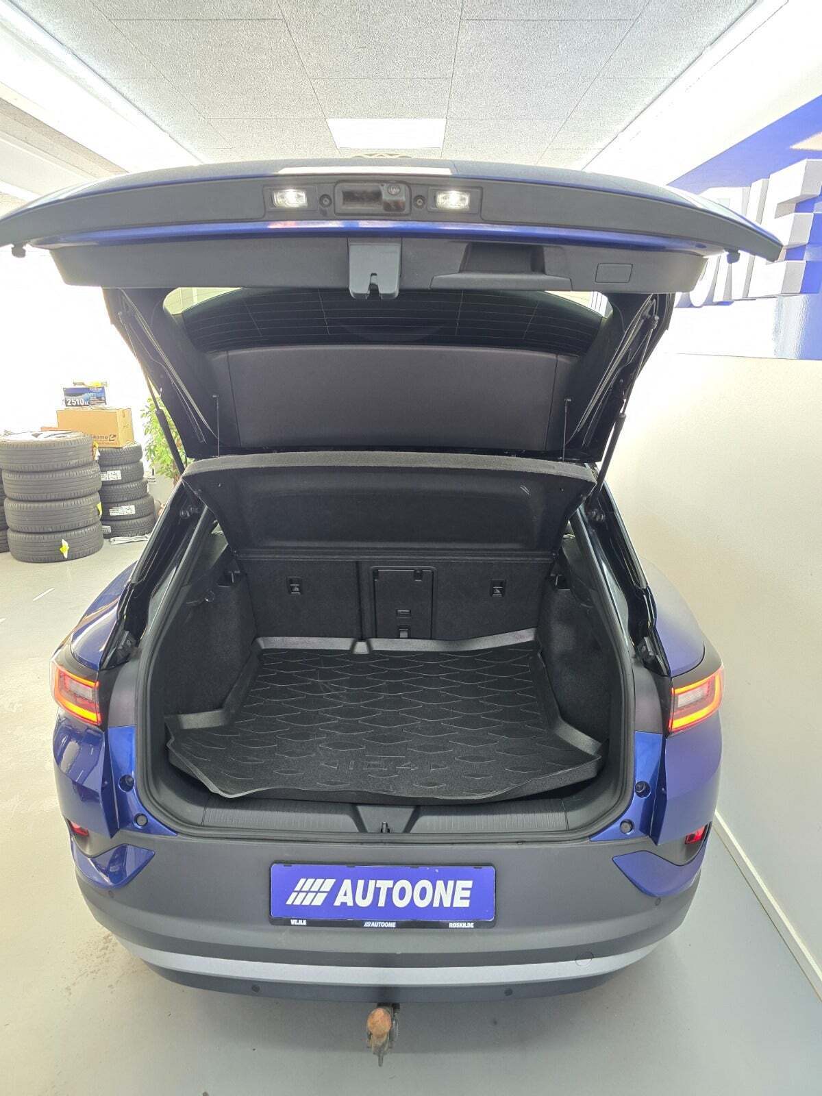 Blå VW ID.4 fra 2021