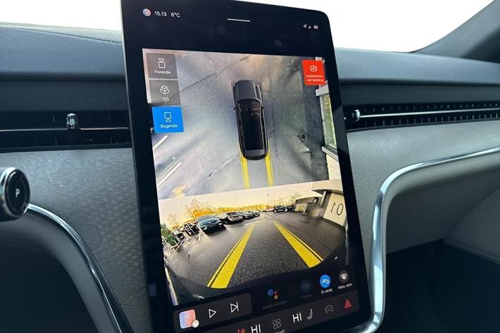 Blå Volvo EX90 fra 2025