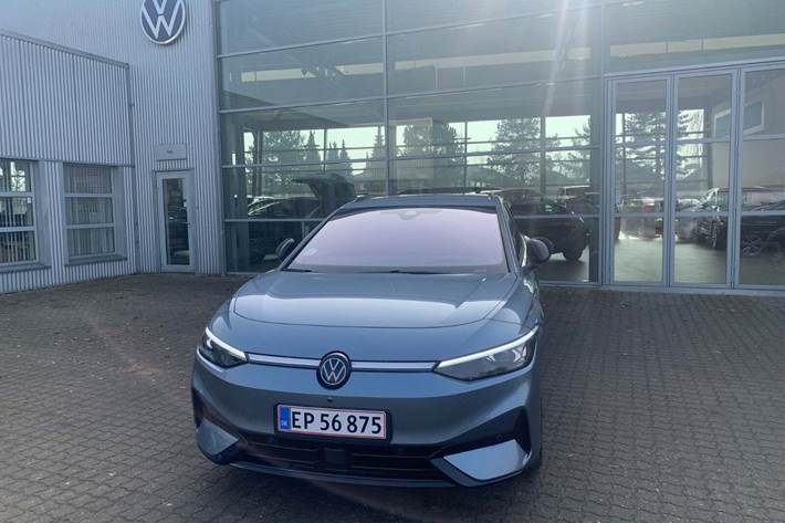 Blå VW ID.7 fra 2026