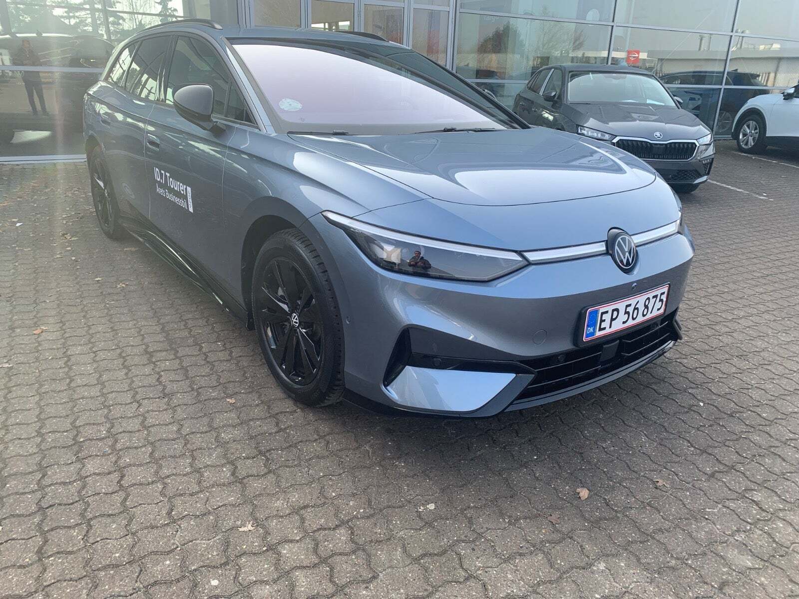 Blå VW ID.7 fra 2026