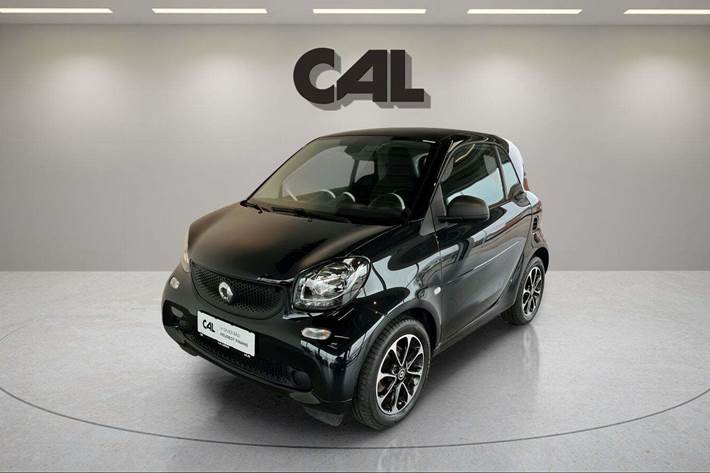 Sort Smart Fortwo fra 2015 set udefra