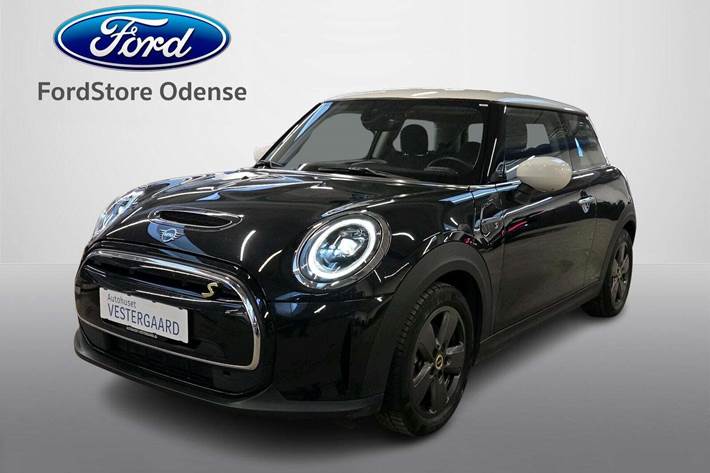 Sort Mini Cooper SE fra 2023