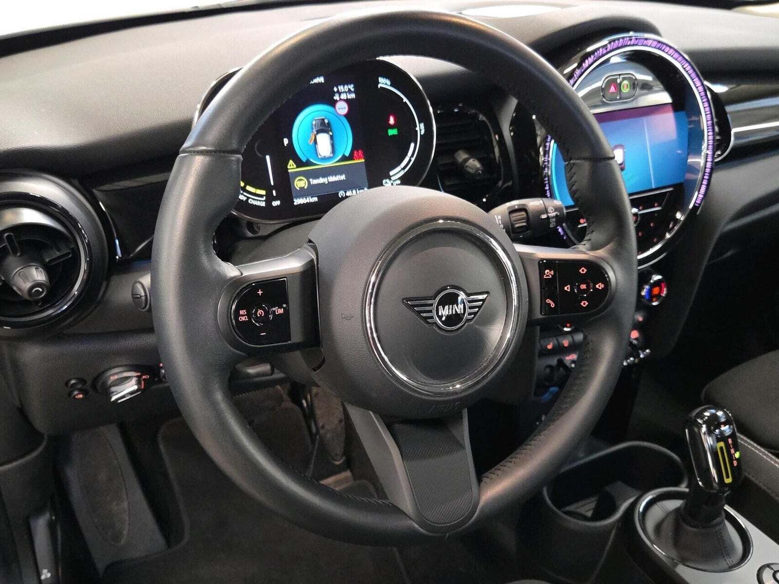 Sort Mini Cooper SE fra 2023