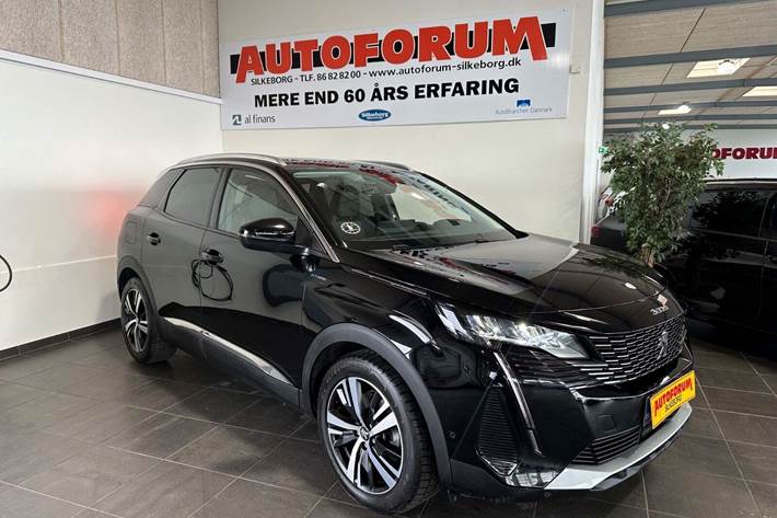 Sort Peugeot 3008 fra 2021