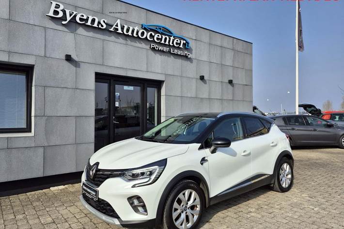 Hvid Renault Captur fra 2021
