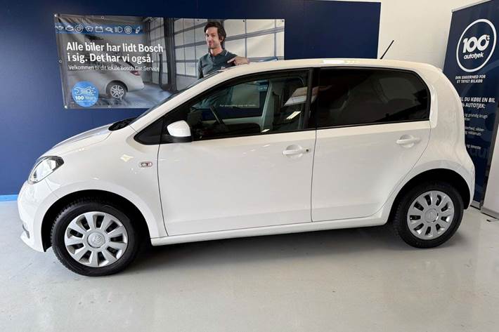 Hvid Skoda Citigo fra 2019