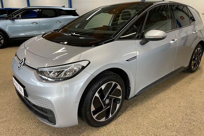 Grå VW ID.3 fra 2023