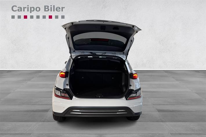 Hvid Hyundai Kona fra 2021