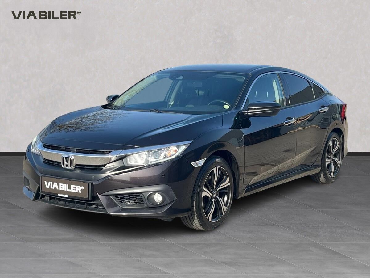Honda Civic 1,6 i-DTEC Elegance Navi 120HK 9g Aut.