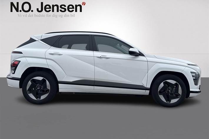 Hvid Hyundai Kona fra 2025