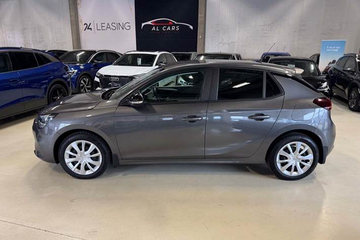 Grå Opel Corsa fra 2020