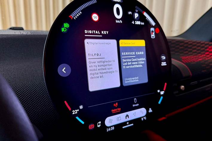 Sort Mini Cooper SE fra 2025