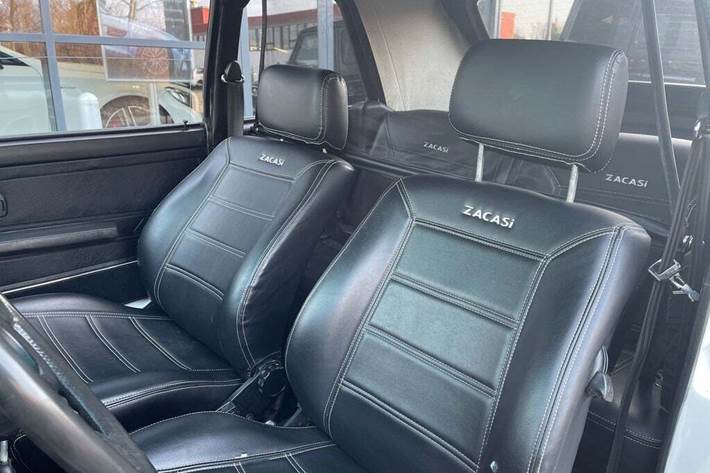 Hvid VW Golf I fra 1981