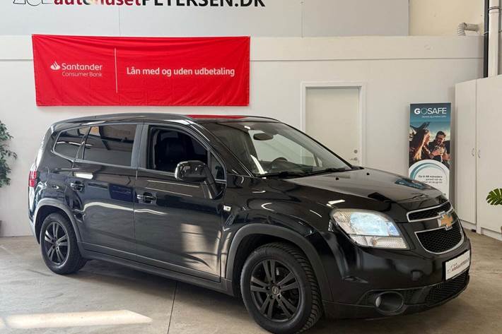 Sort Chevrolet Orlando fra 2012