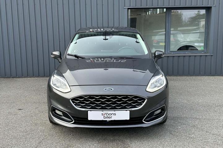 Grå Ford Fiesta fra 2018