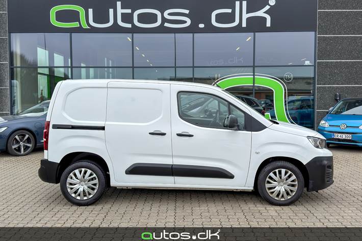 Hvid Peugeot Partner fra 2019