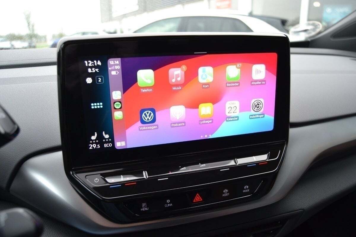 Blå VW ID.4 fra 2023