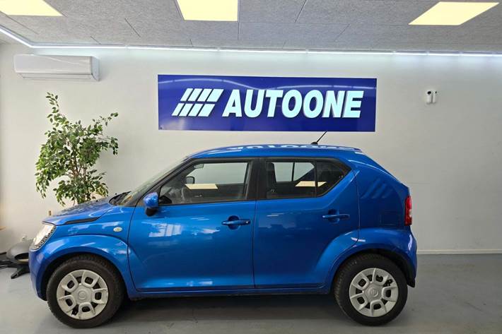 Blå Suzuki Ignis fra 2018
