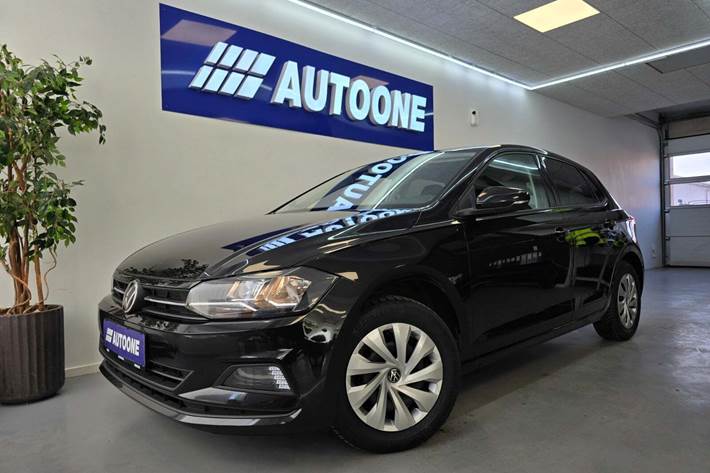 Sort VW Polo fra 2021