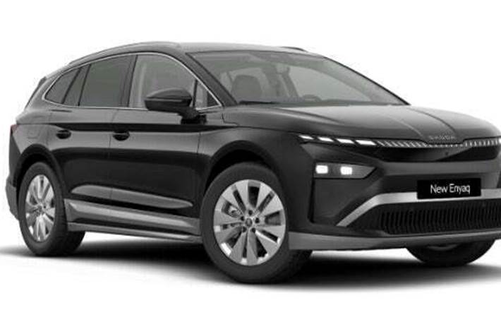 Sort Skoda Enyaq fra 2026
