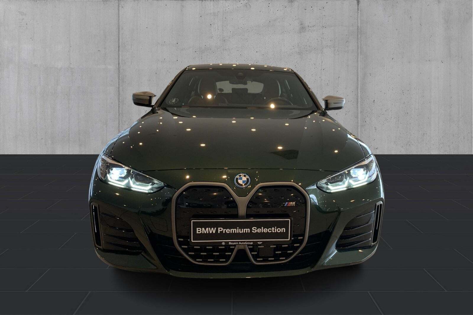 Grøn BMW i4 fra 2024
