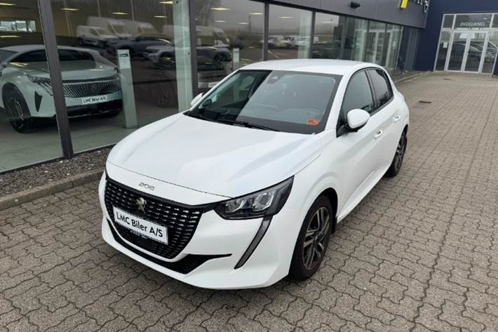 Hvid Peugeot 208 fra 2022