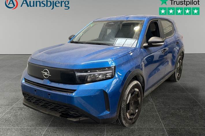 Blå Opel Frontera fra 2025