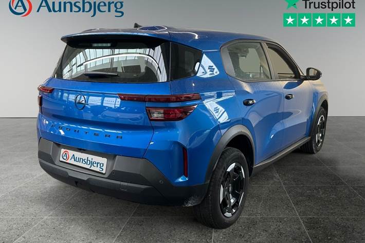 Blå Opel Frontera fra 2025