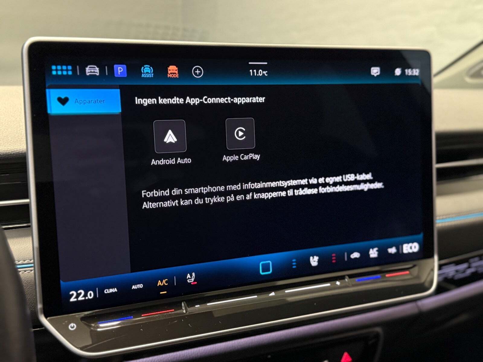 Blå VW ID.7 fra 2024