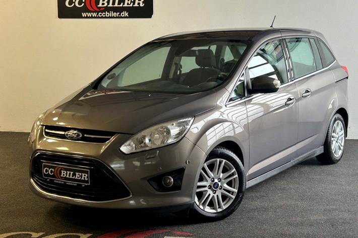Grå Ford Grand C-Max fra 2015