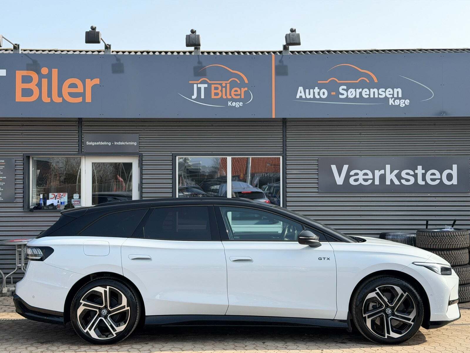 Hvid VW ID.7 fra 2025