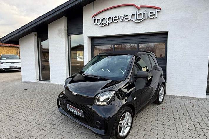 Sort Smart Fortwo fra 2021