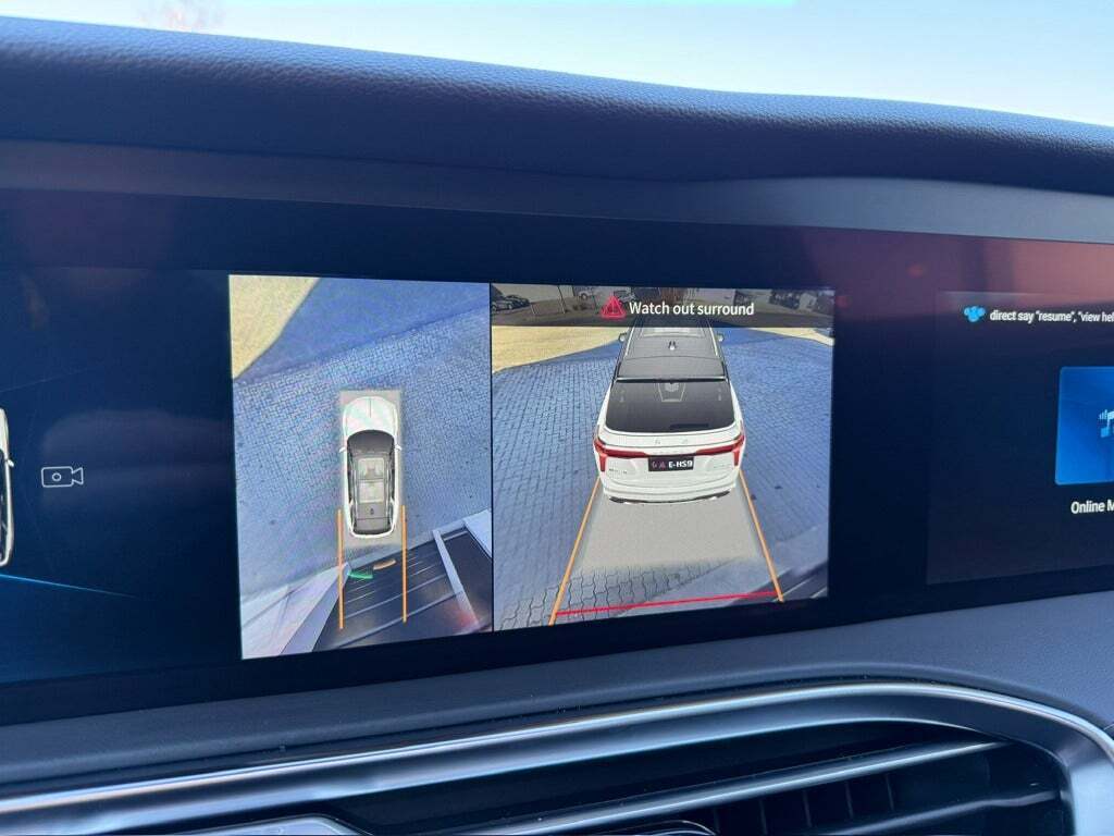 Sort Hongqi E-HS9 fra 2024